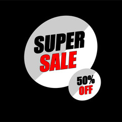 Clearence Sale Discount Promo Advertisement Vector