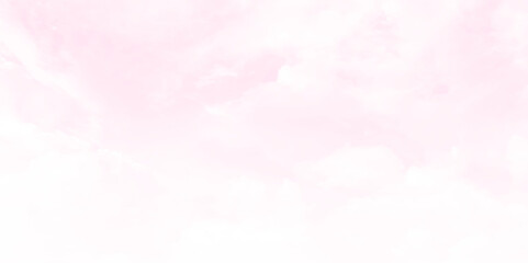 Cloud background in pastel baby pink color