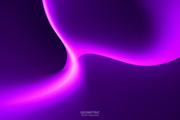 Abstract Purple Background. colorful wavy design wallpaper. creative graphic 2 d illustration. trendy fluid cover with dynamic shapes flow.