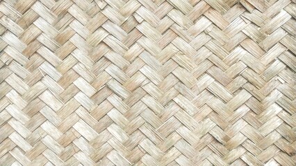 the texture of woven bamboo that was made as a wall in ancient times in Indonesia