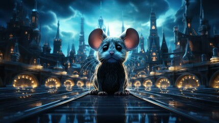 mouse in the night