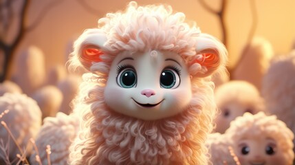 Cute Baby Sheep