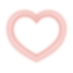 Pink heart with sparkle y2k retro style pastel blurred gragient 90s psychedelic Holographic minimal for valentine day