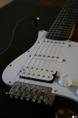 Schwarz Weiße Elektrische Gitarre, E-Gitarre