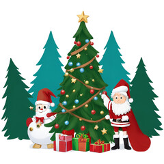 Merry christmas star images collections cute wallpapers ai generated
