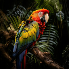 Parrot in Jungle