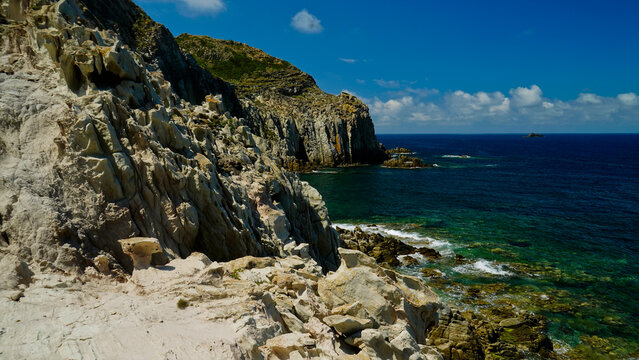 Oasi di protezione faunistica di Carloforte. Sentiero Verde, Isola di San Pietro. Sardegna, Italy