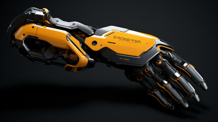Robotic arm with chipset