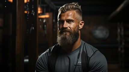 Obraz premium man with beard