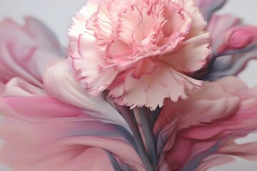 Fototapeta premium close up of pink peony