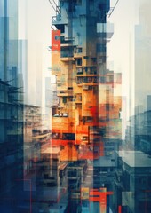 Abstract Bangkok images 