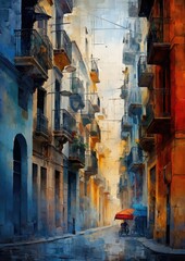 Abstract Barcelona images 