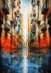 Abstract Barcelona images 