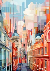 Abstract London images