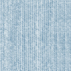 Hand drawn blue knitted texture, rough ornament. Seamless pattern. Vector illustration. Abstract art
- 685698370