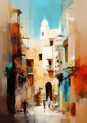 Fotobehang abstract Medina images © Ersan