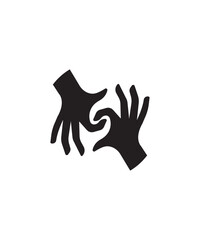 hand holding icon, vector best flat icon.