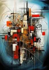 Abstract Moscow images 