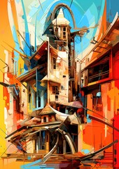 Abstract Pattaya images 