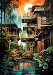 Abstract Phuket images 