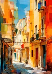 Abstract Rome images 