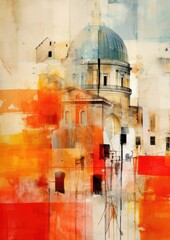 Abstract Rome images