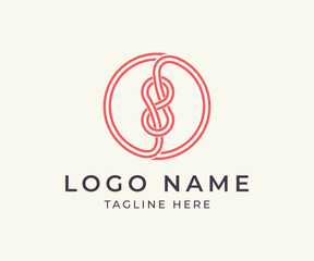 Knot Logo design - obrazy, fototapety, plakaty