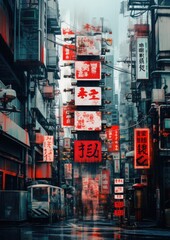 Abstract Tokyo images