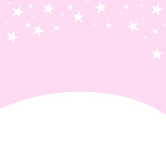 pink starry sky background