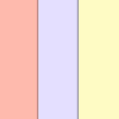 3-color partition background: orange, purple, yellow