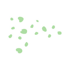 Decorative splash colorful