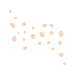 Decorative splash colorful