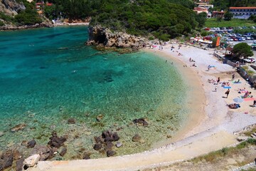 Beach in Paleokastritsa, Corfu