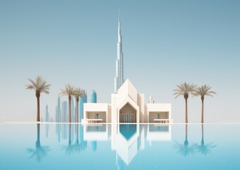 minimalist Dubai images - obrazy, fototapety, plakaty