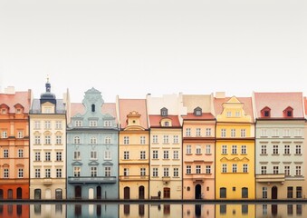 Fototapeta premium minimalist Prague images