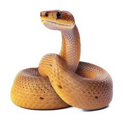 Fototapeta premium Snake Isolated on Transparent Background 