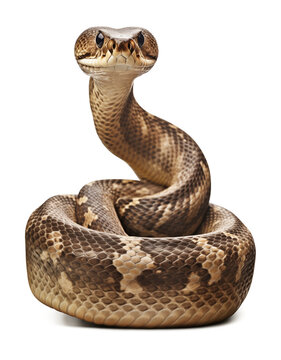Snake Isolated on Transparent Background
