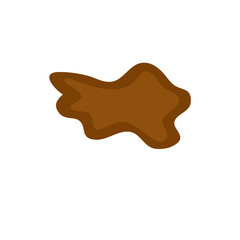 mud puddle Illustration 
