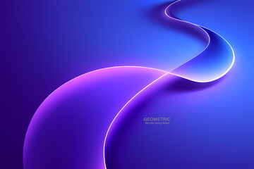 Abstract Dark Blue Background. colorful wavy design wallpaper. creative graphic 2 d illustration. trendy fluid cover with dynamic shapes flow.