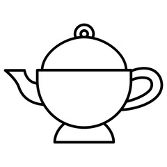teapot icon illustration