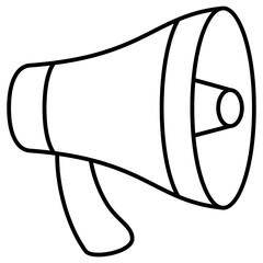 megaphone icon vector