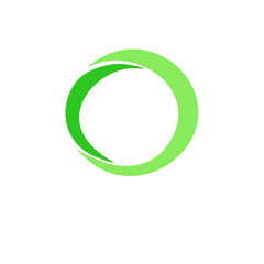 Swoosh circle vektor