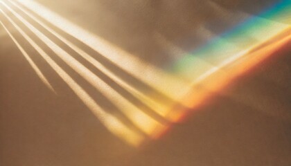 sunlight background abstract backdrop with light and shadow glare and shine on paper texture...