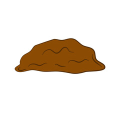 Pile of soil  pile of soil