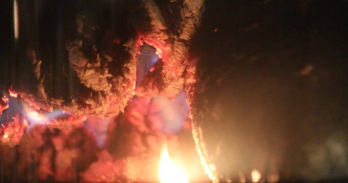 Feuer im Ofen