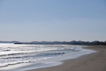 九十九里浜の景色　View of Kujukuri Beach