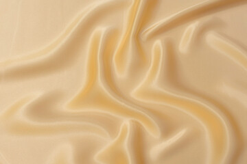 Abstract background texture of natural yellow or golden colour fabric. Fabric texture of natural...