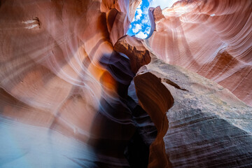 Patterns mesmerise in a slot canyon
