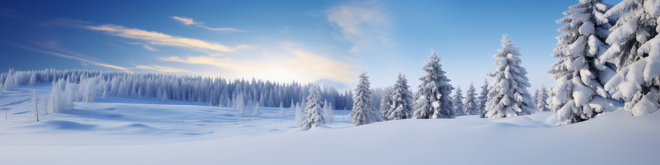 Obraz premium winter landscape