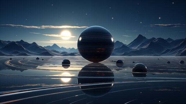 abstract spheres